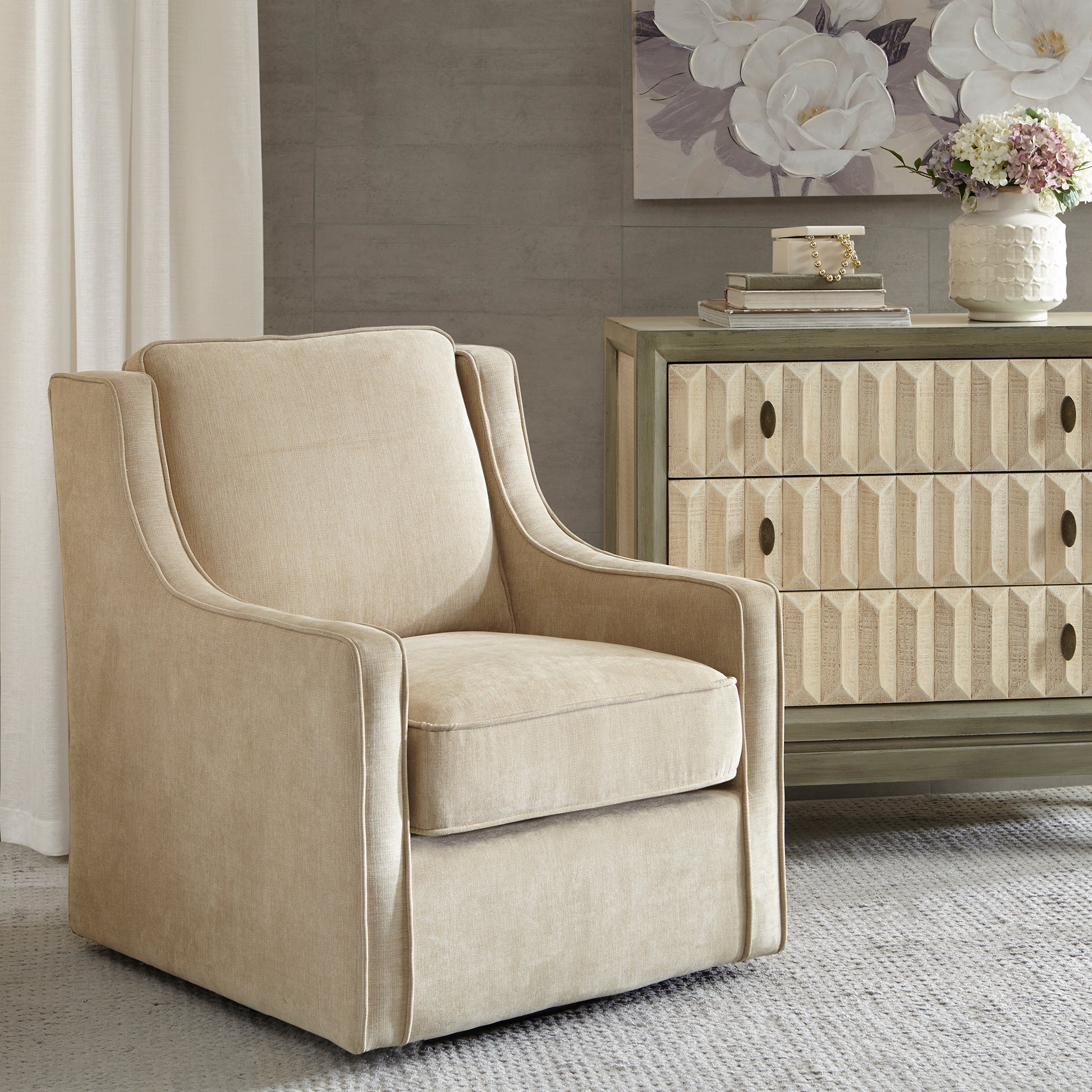 Madison Park Swivel Chair Set of 2