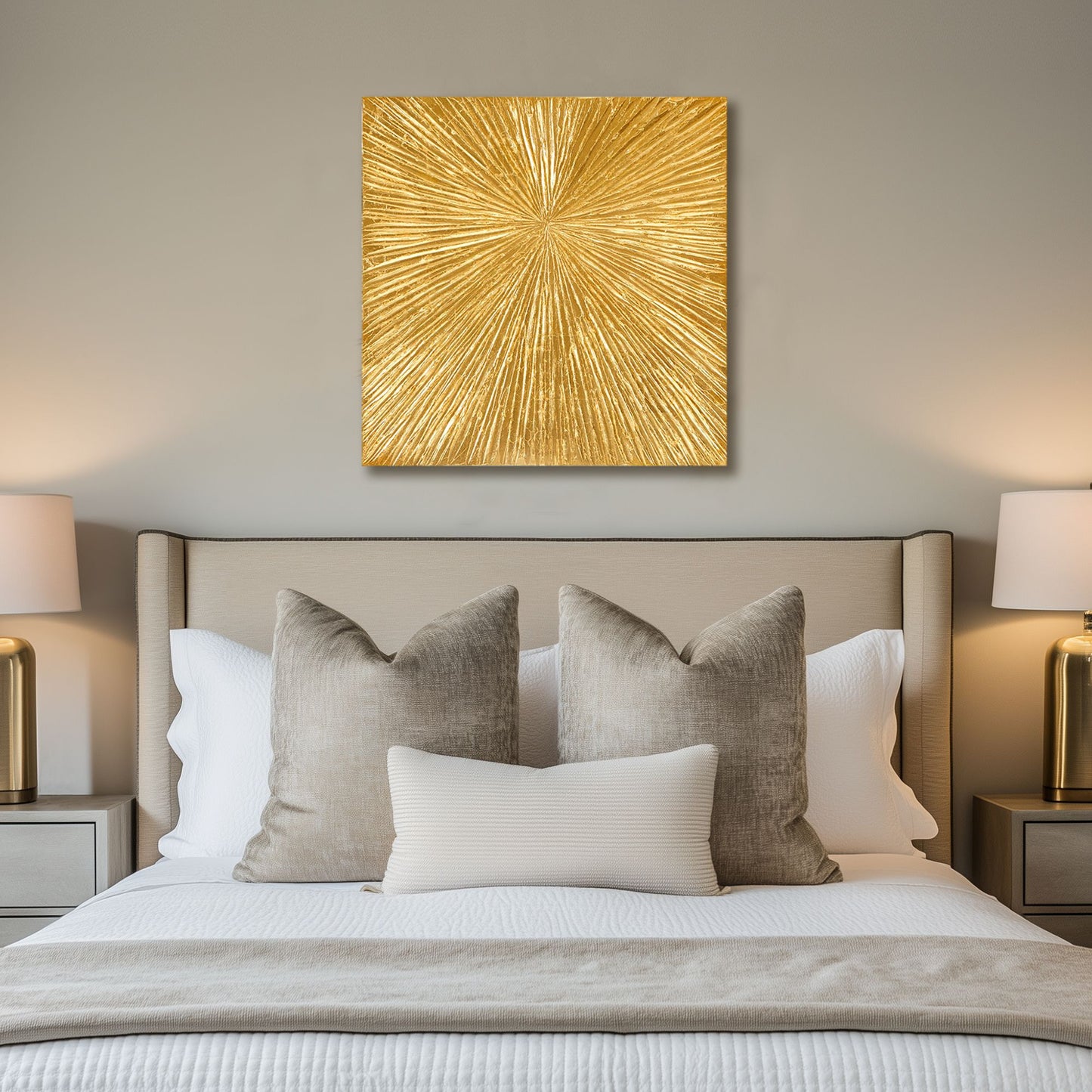 Madison Park Signature Hand Painted Dimensional Resin Wall Art