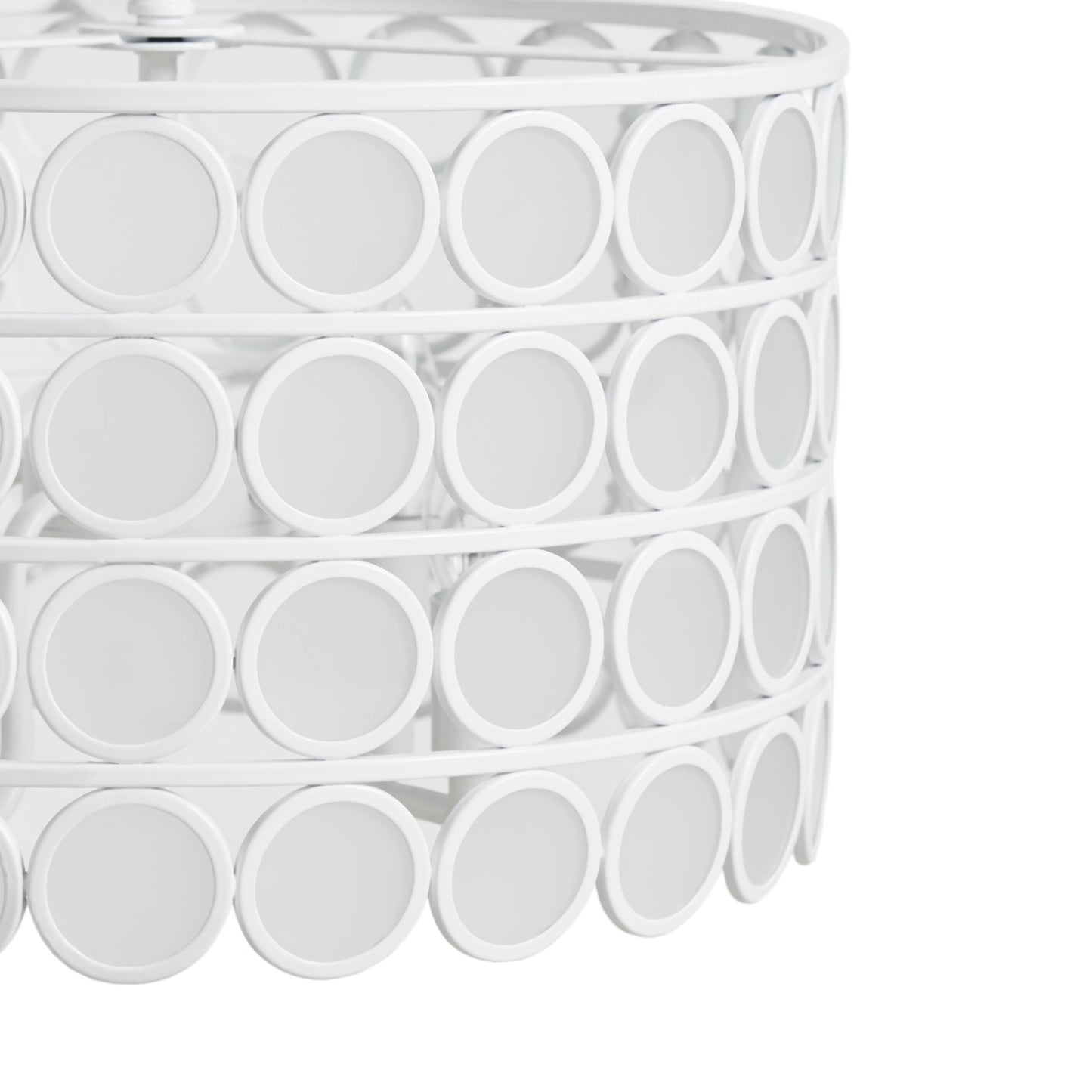 Hampton Hill 4-Light Glass Drum Shade Chandelier