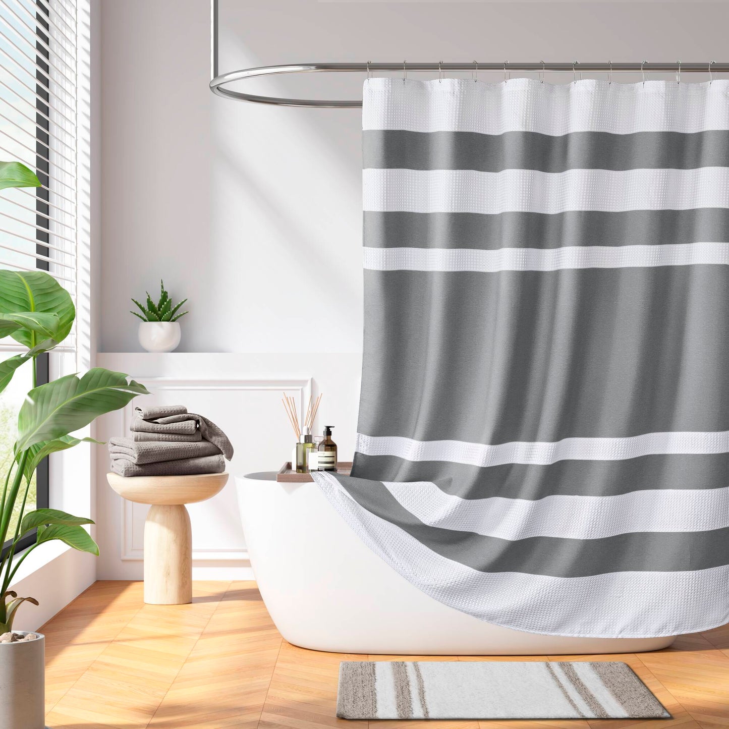 Madison Park Shower Curtain with 3M Treatment