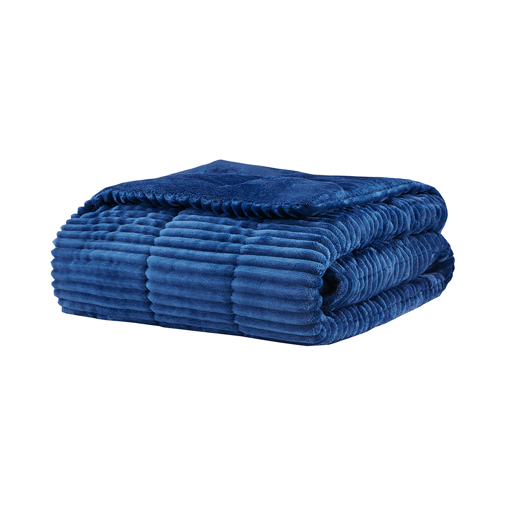 Madison Park Oversized Plush Down Alternative Filled Throw