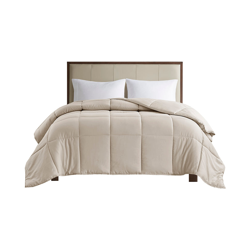 Madison Park 300 Thread Count Cotton Shell Luxury Down Alternative Comforter