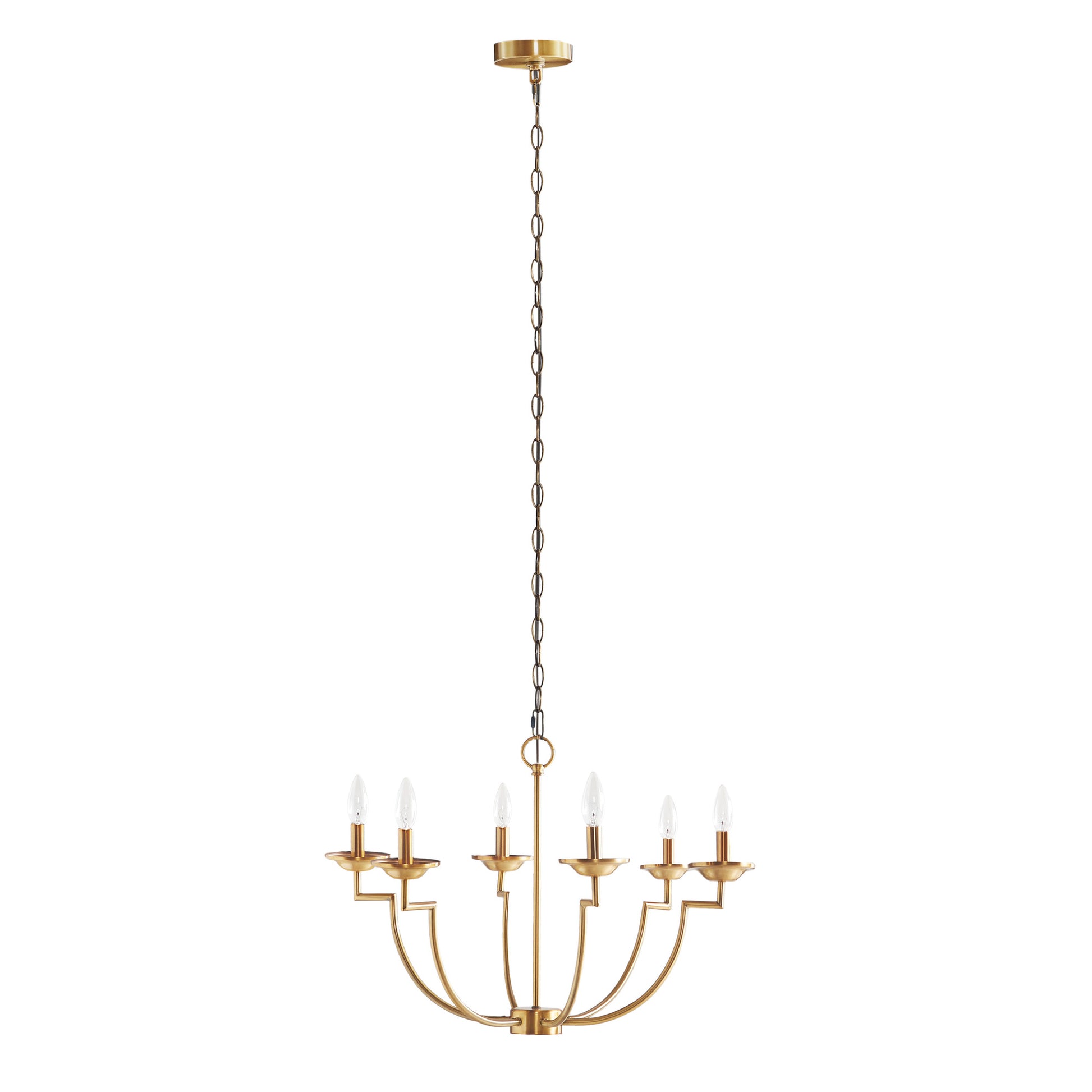 Hampton Hill 6-Light Traditional Candelabra Styled Chandelier