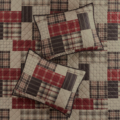 Madison Park 3 Piece Reversible Printed Quilt Set