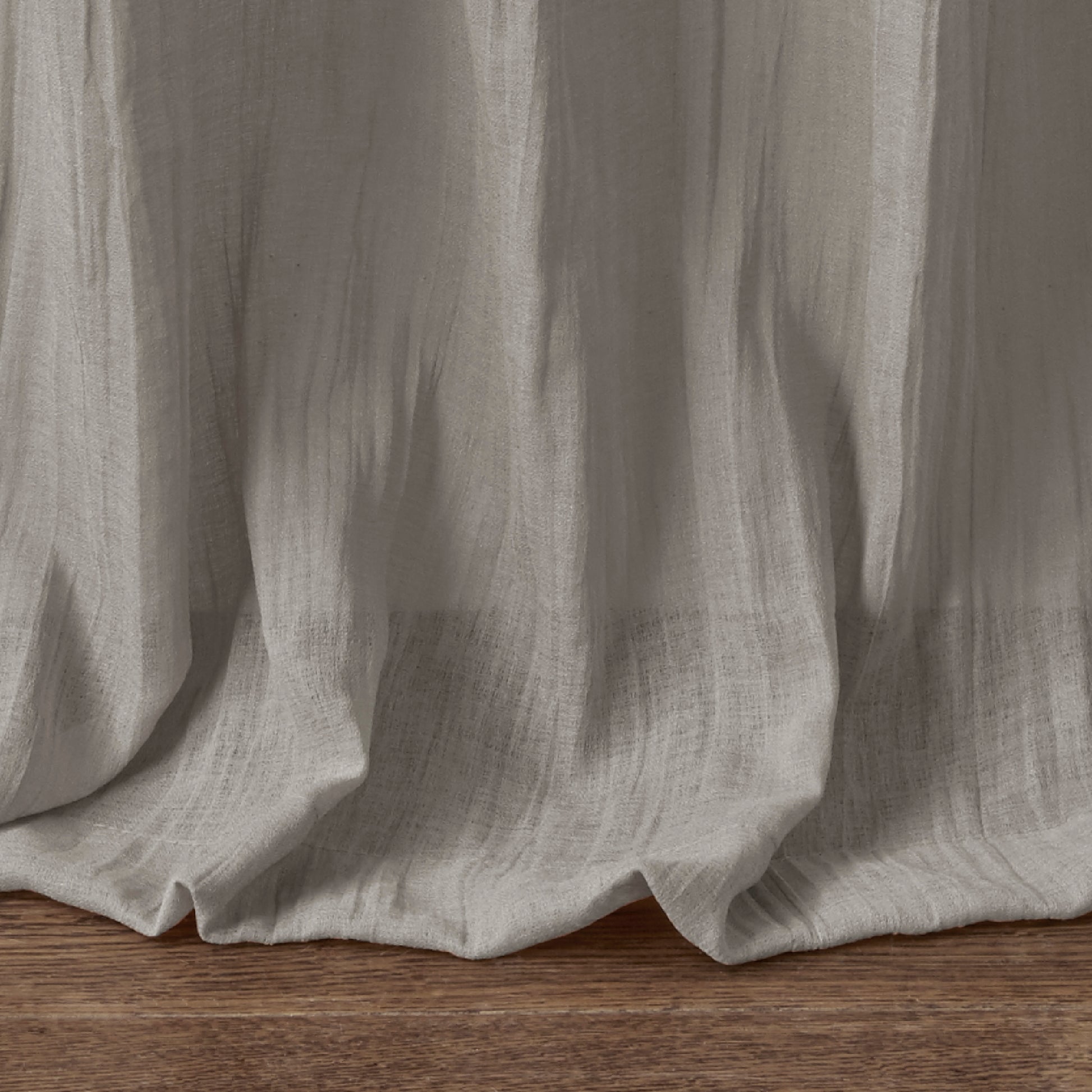 Madison Park Solid Crushed Curtain Panel Pair
