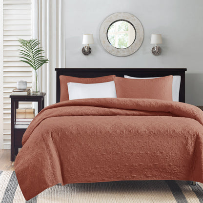 Madison Park 3 Piece Reversible Quilt Set