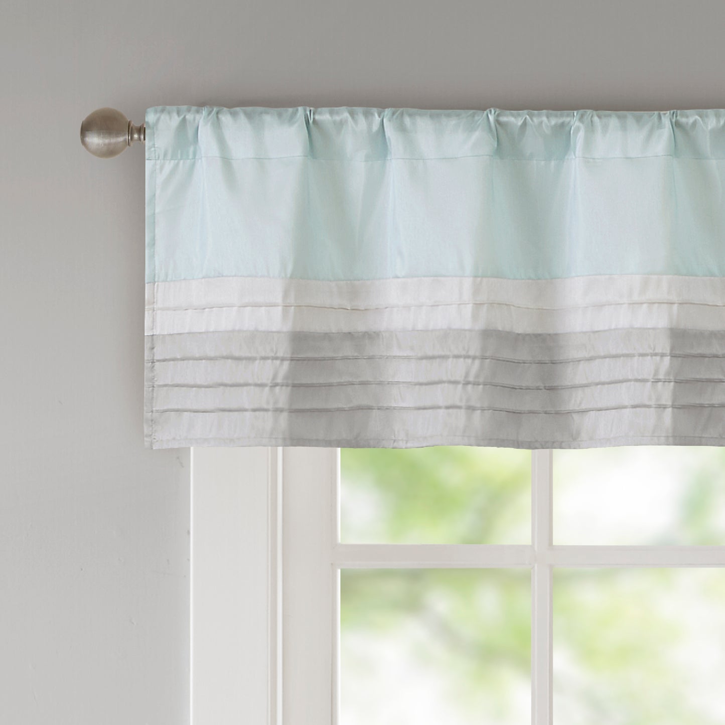 Madison Park Polyoni Pintuck Valance