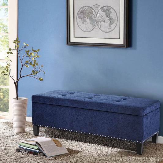 Madison Park Tufted Top Soft Close Storage Bench