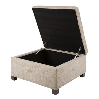 Madison Park Soft Close Storage Ottoman