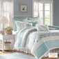 Madison Park 9 Piece Cotton Percale Comforter Set