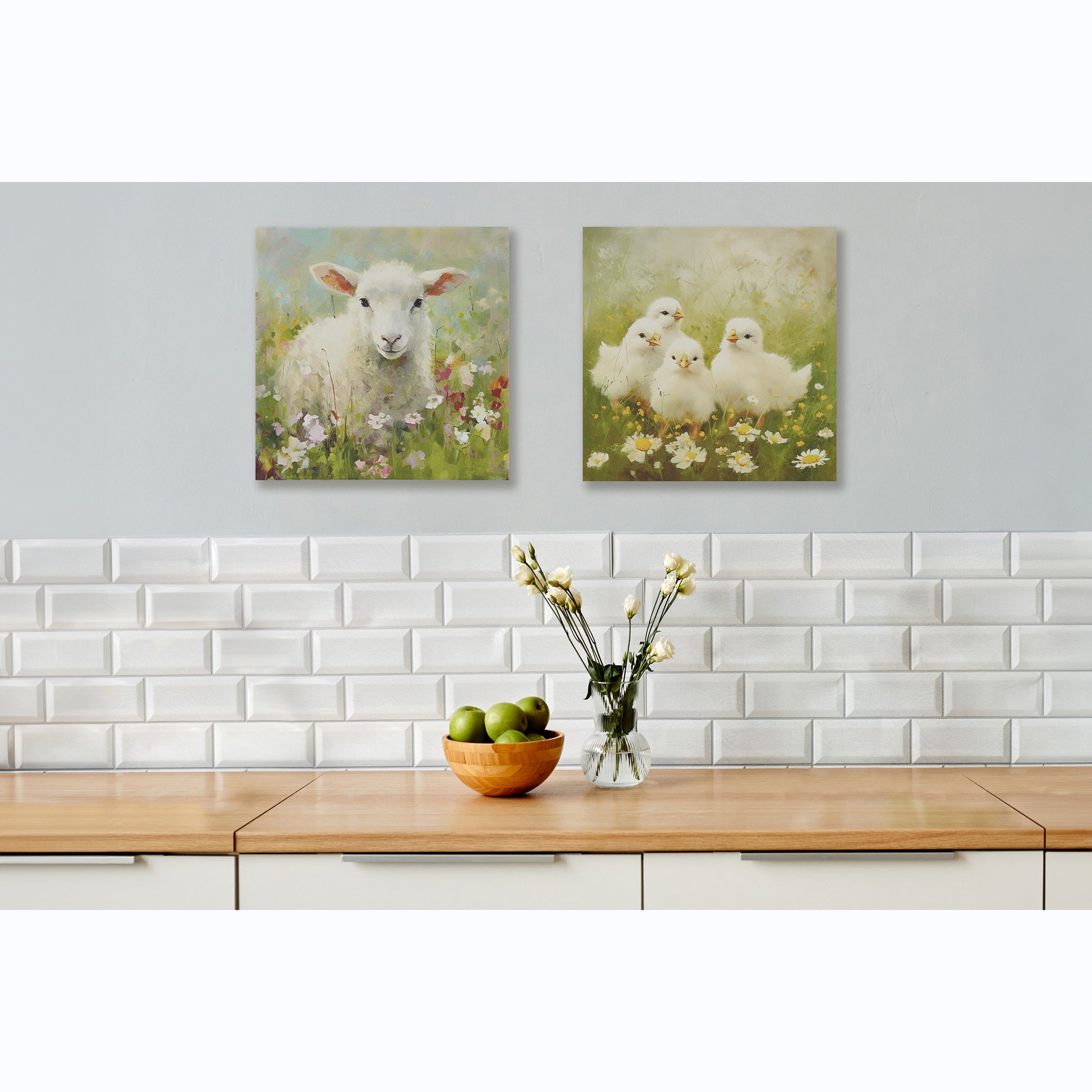 Madison Park Chicks Canvas Wall Art