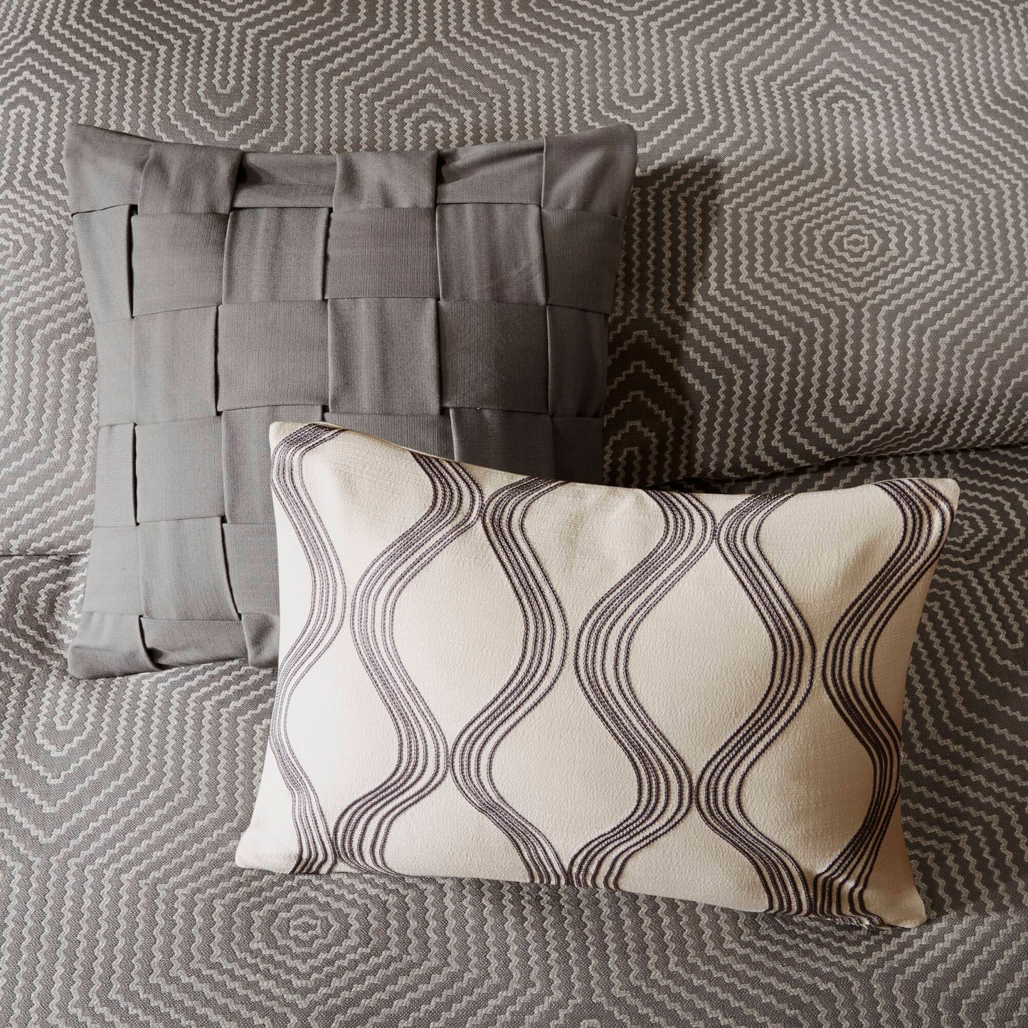 Shades of Grey Comforter Set