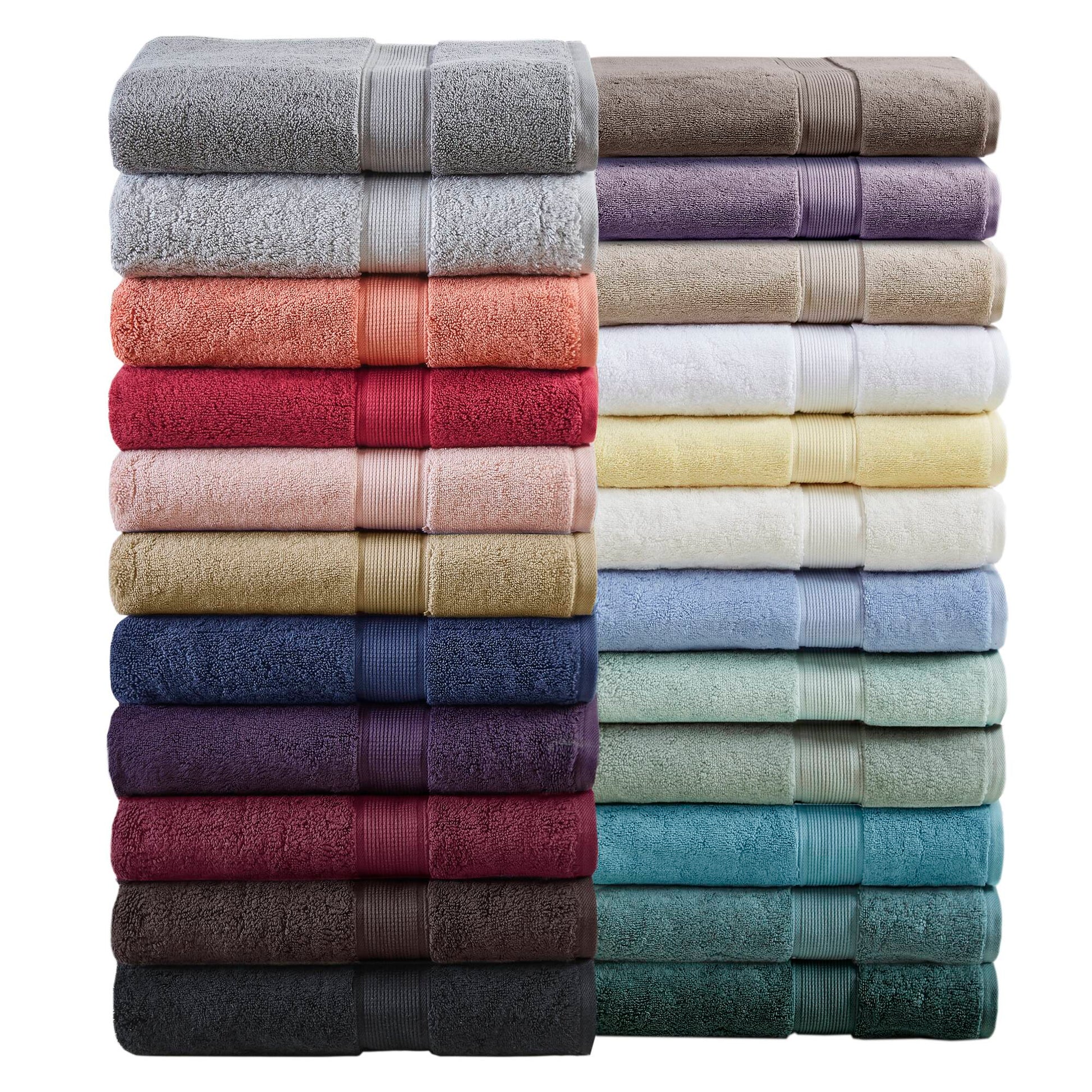 Madison Park Signature 800GSM Ultra-Soft 100% Cotton Absorbent Towel Set