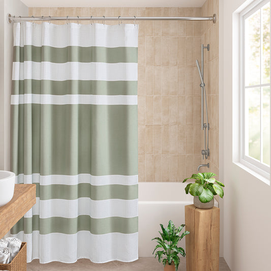 Madison Park Shower Curtain with 3M Treatment