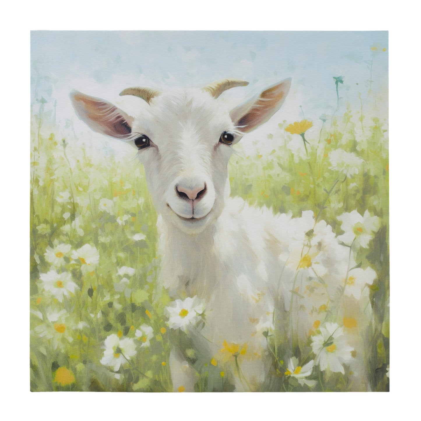 Madison Park Goat Canvas Wall Art