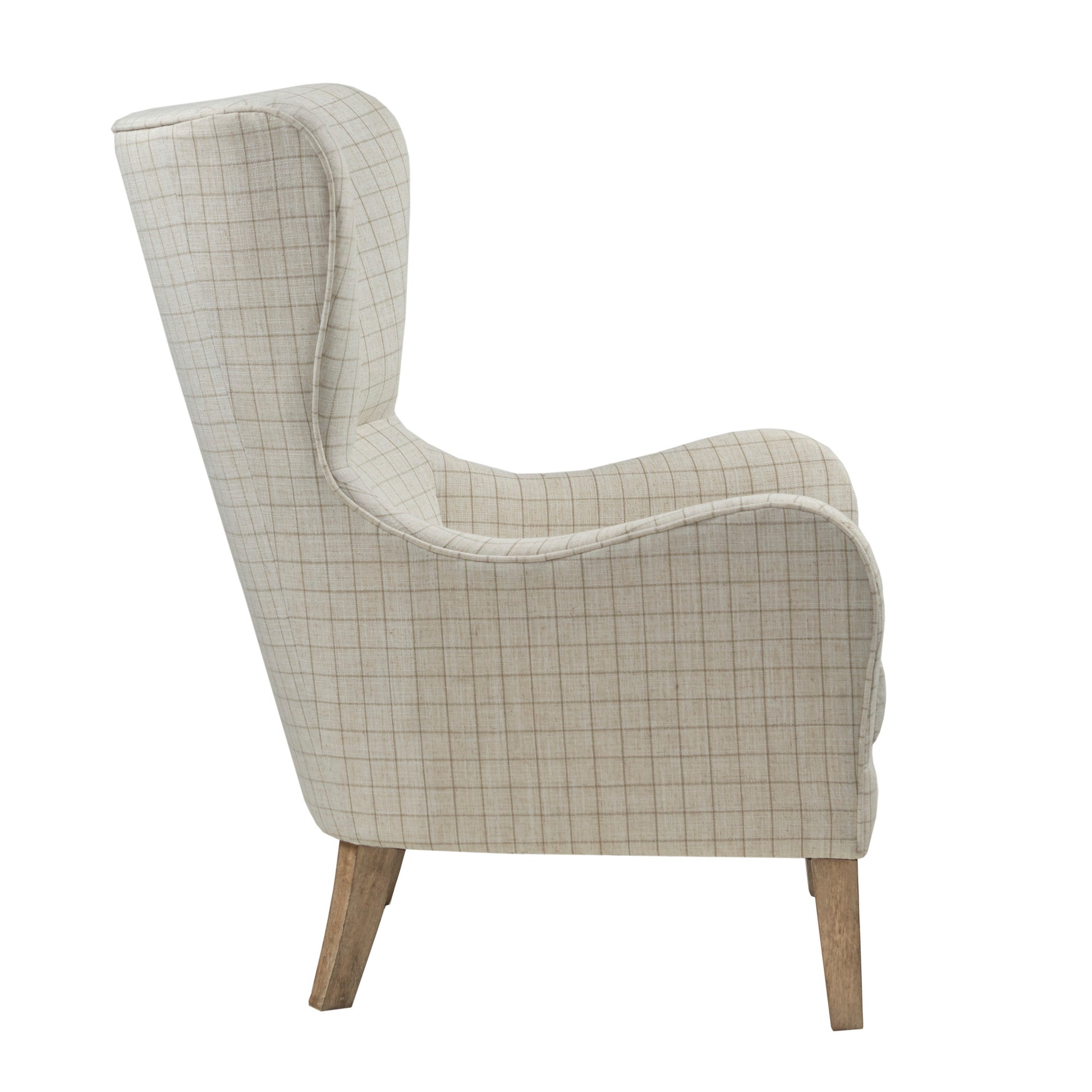 Madison Park Swoop Wing Chair