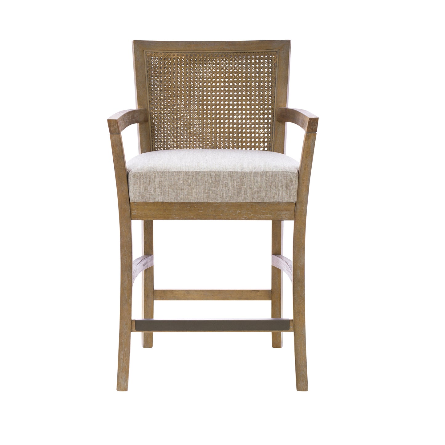 Madison Park Cane Back Counter Stool