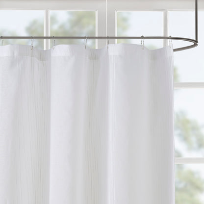 Madison Park Sheer Shower Curtain