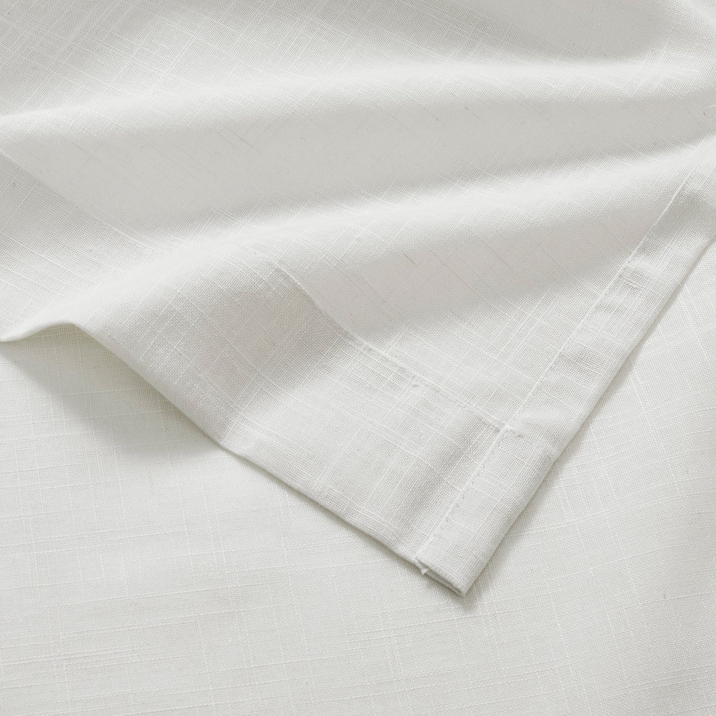 Madison Park Linen Blend Light Filtering Curtain Panel Pair