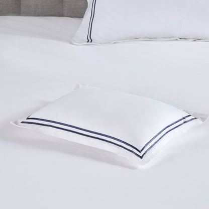 Madison Park Signature 100% Cotton Sateen Embroidered Duvet Cover Set