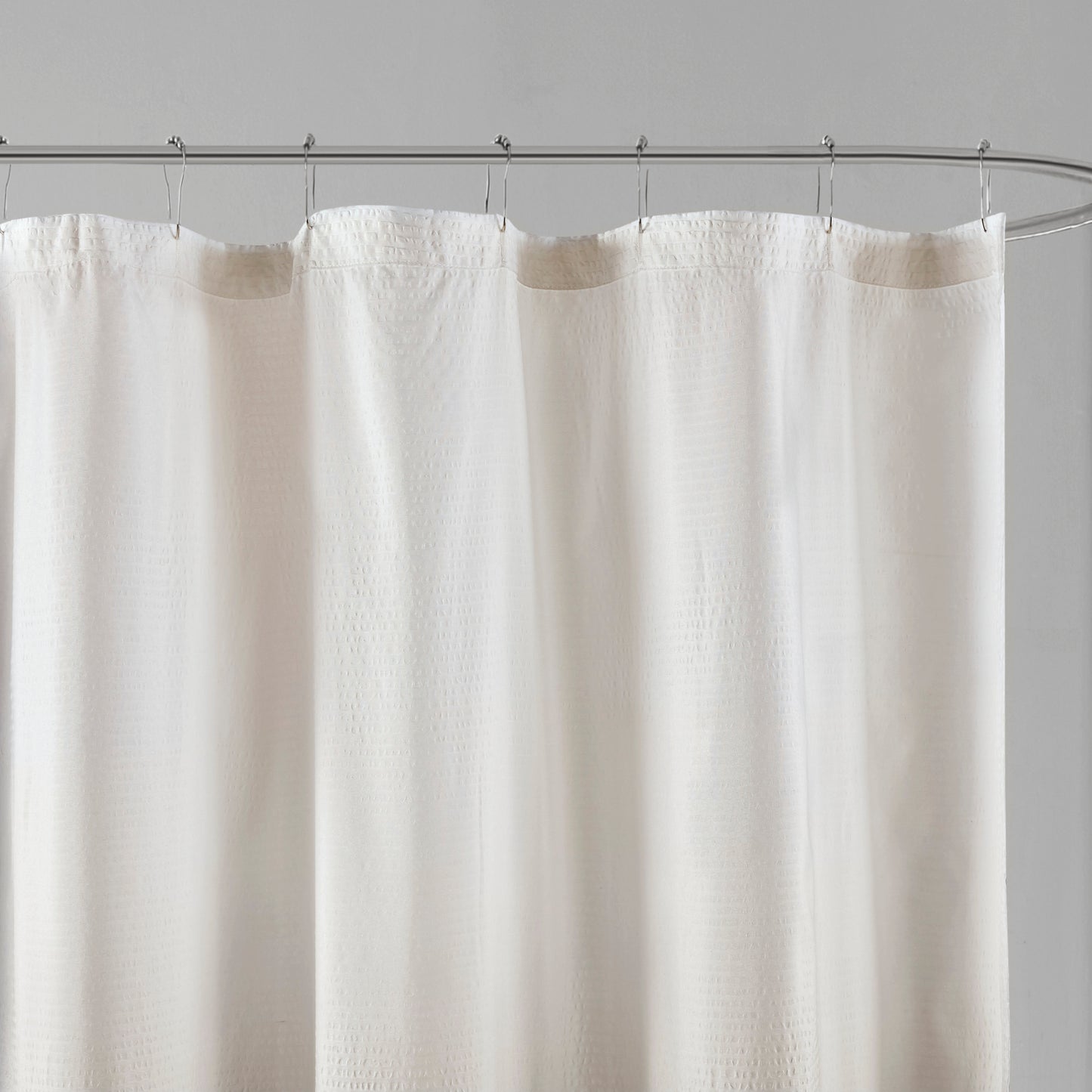 Madison Park Ombre Printed Seersucker Shower Curtain