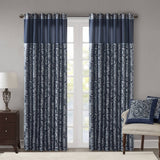 Aubrey Jacquard Curtain Panel Pair