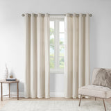 Englewood Solid Piece Dyed Grommet Top Curtain Panel