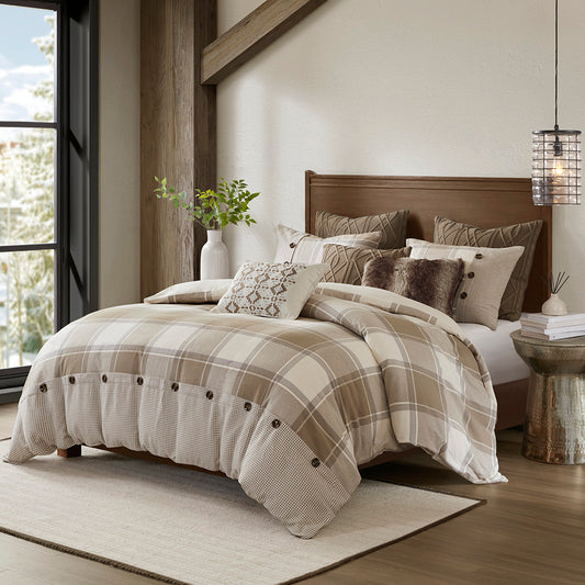 Madison Park Signature Cotton Jacquard Comforter Set