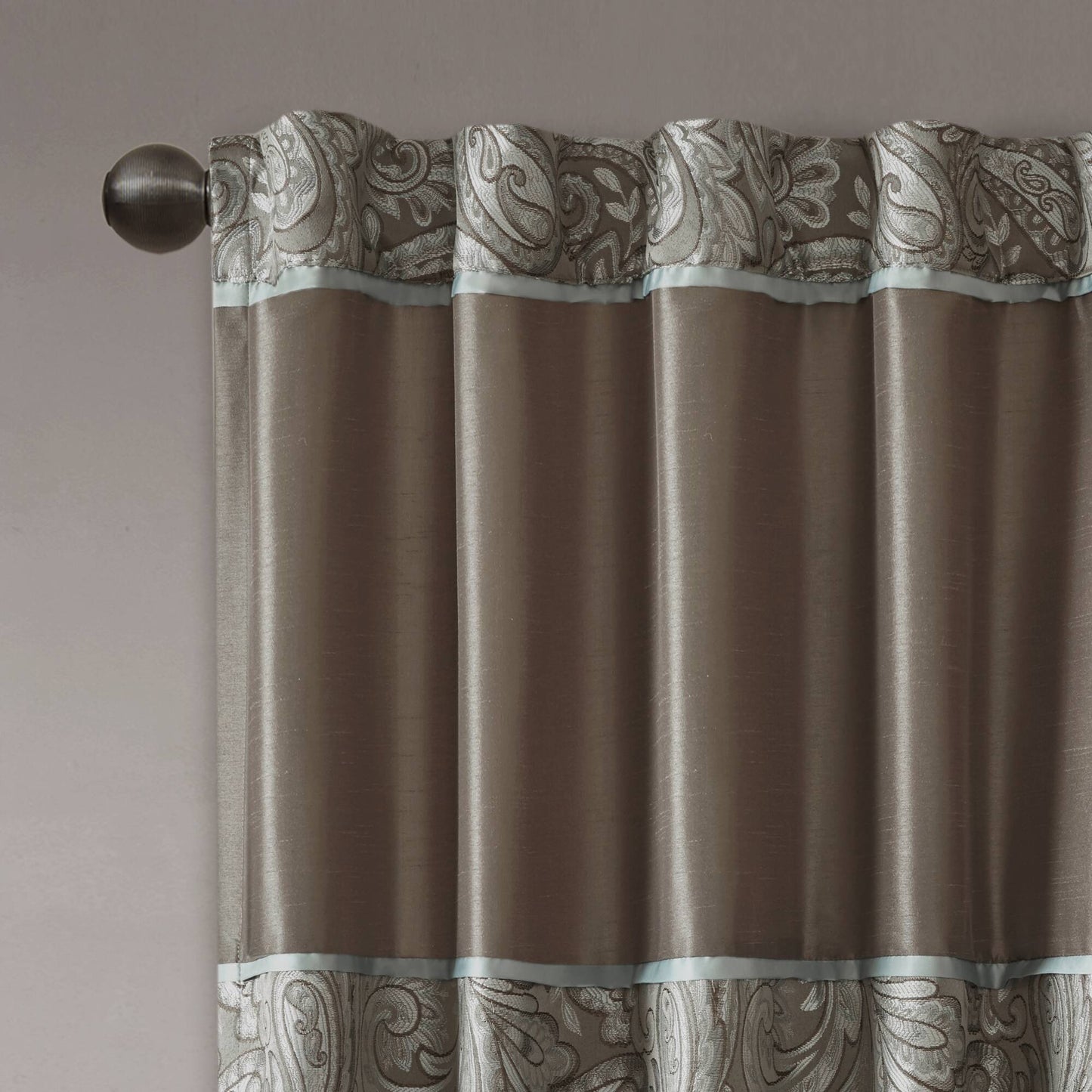 Madison Park Jacquard Curtain Panel Pair