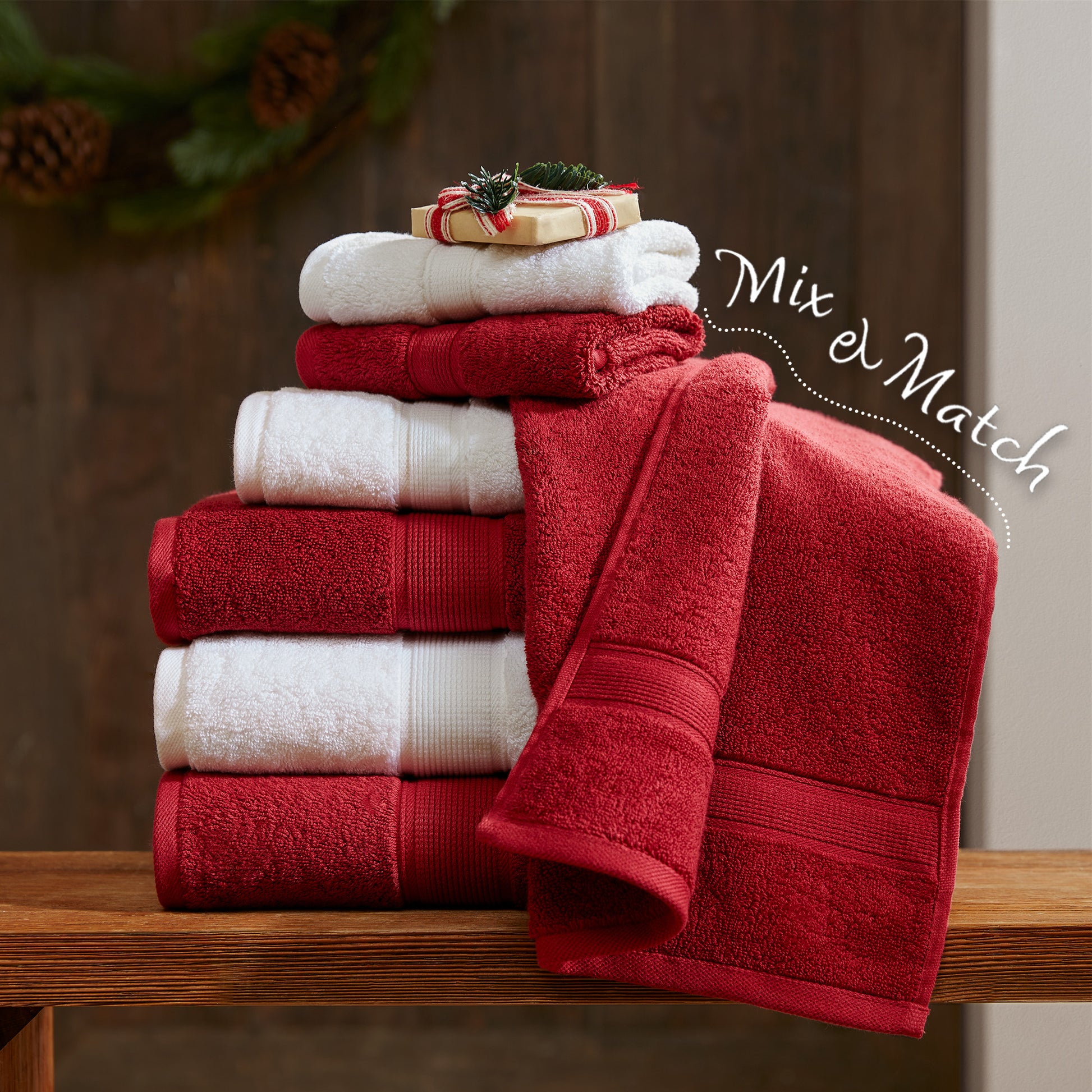 Madison Park Signature 800GSM Ultra-Soft 100% Cotton Absorbent Towel Set