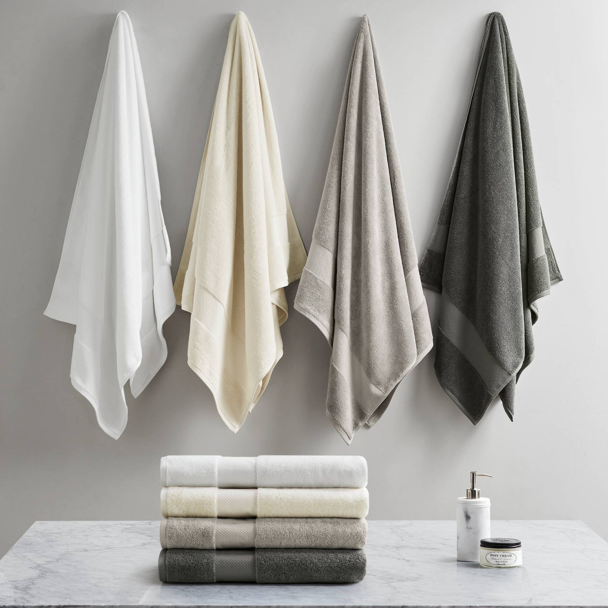 Madison Park Signature 100% Cotton Bath Sheet 2 Piece Set
