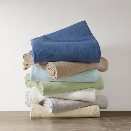 🎁 Freshspun Basketweave Cotton Blanket (100% off)