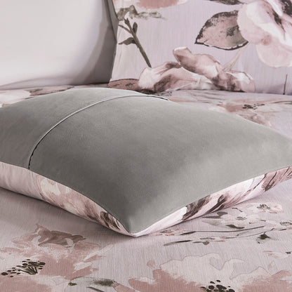 Madison Park 3 Piece Floral Printed Duvet Cover Set