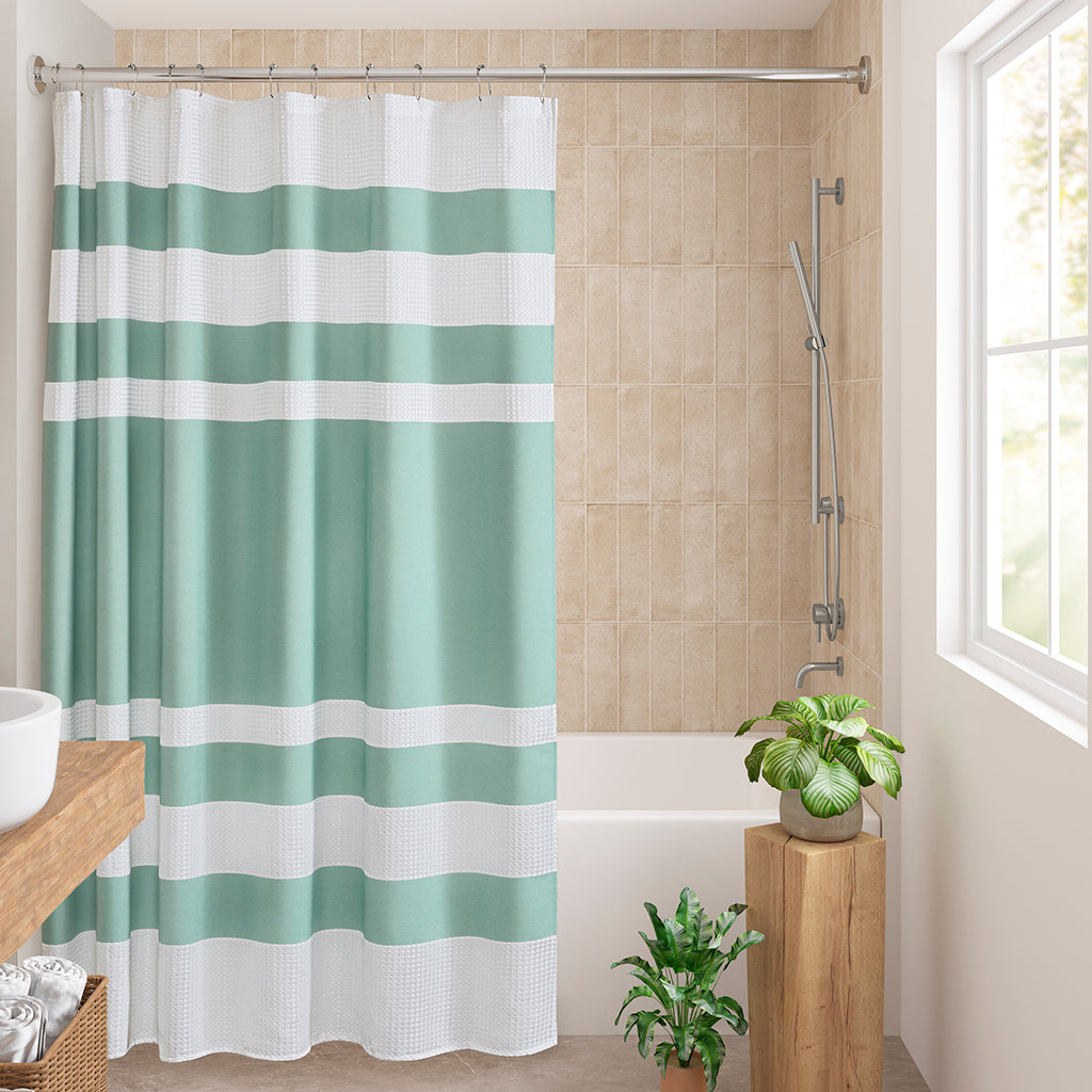 Madison Park Shower Curtain with 3M Treatment