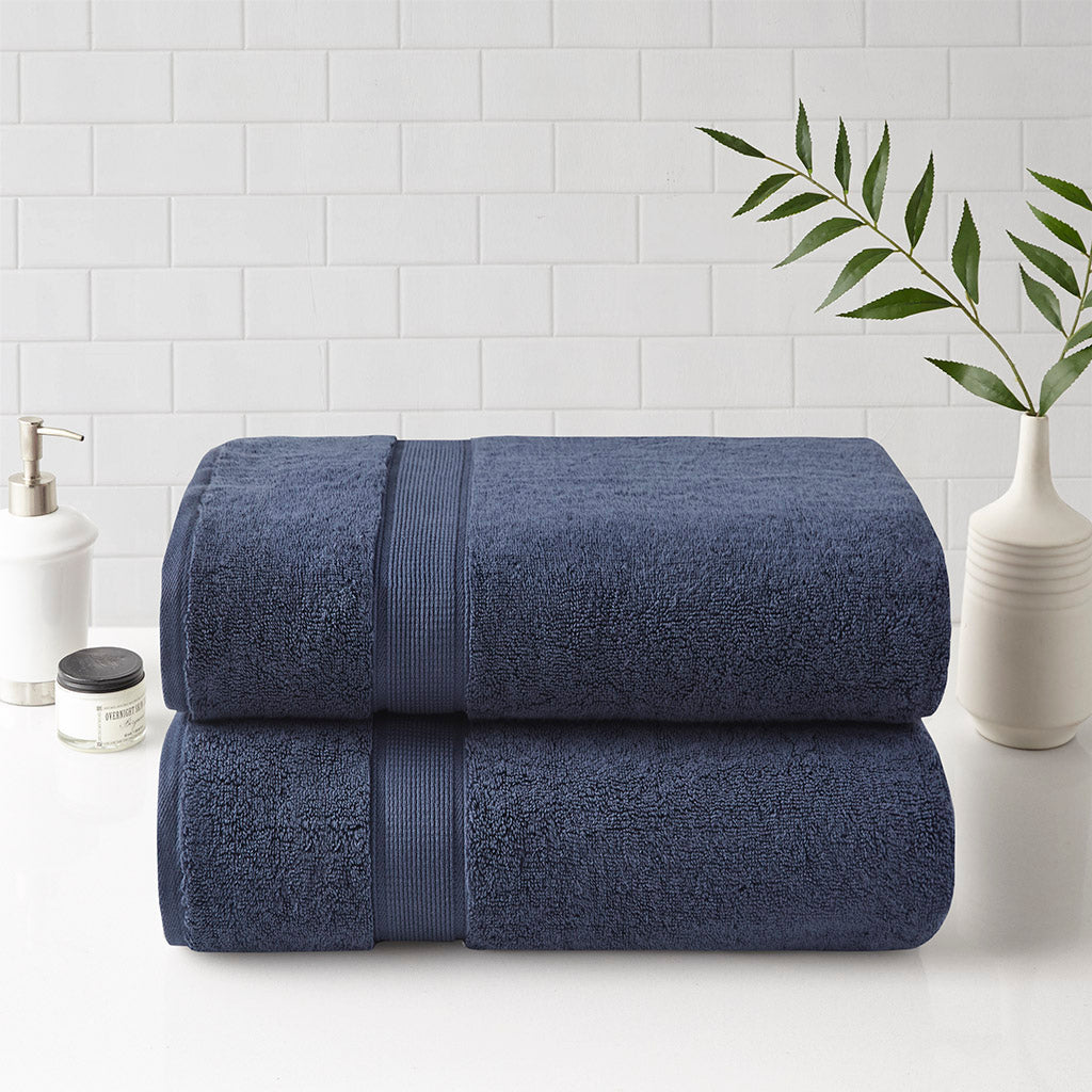 Madison Park Signature 800GSM Ultra-Soft 100% Cotton Absorbent Towel Set