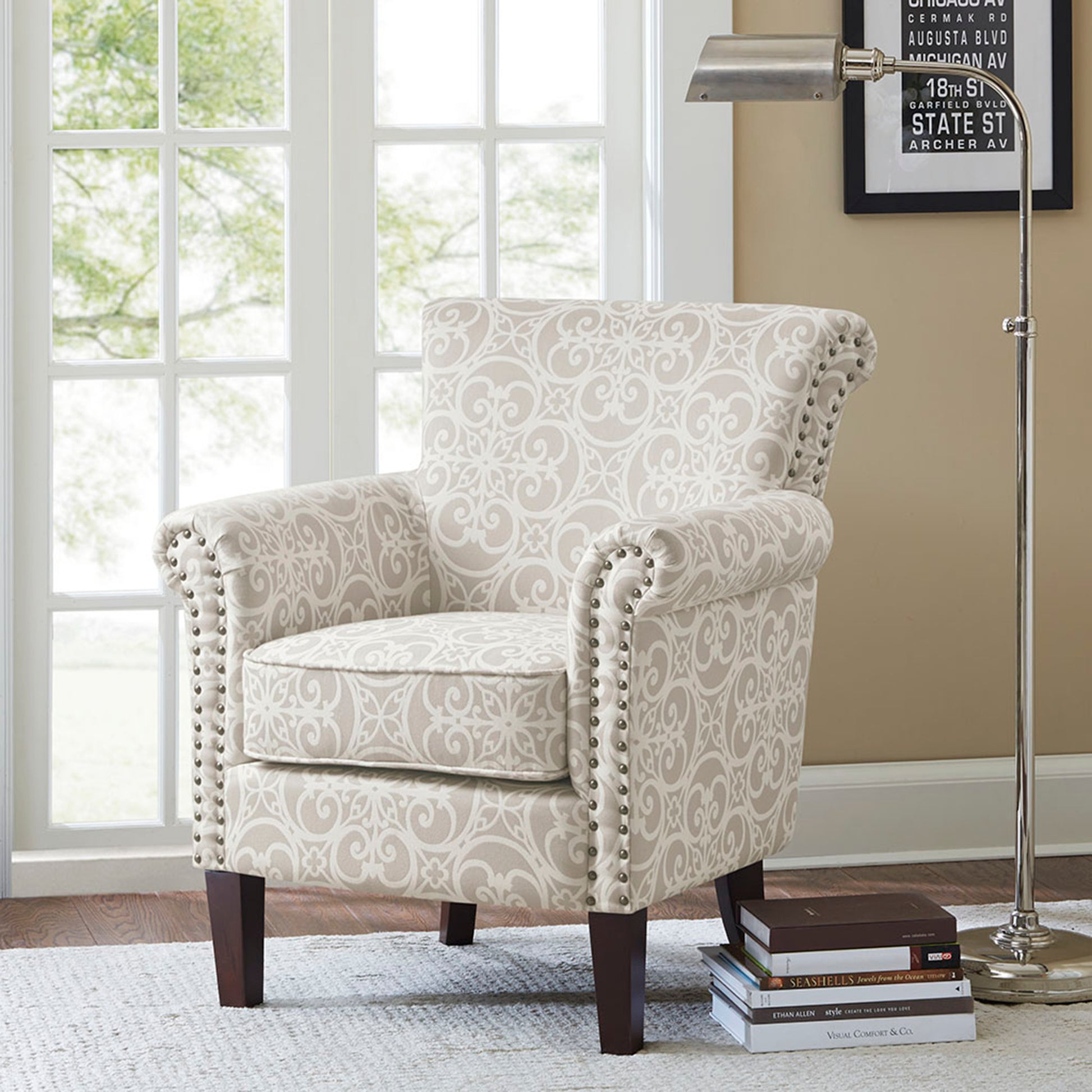 Madison Park Tight Back Club Chair