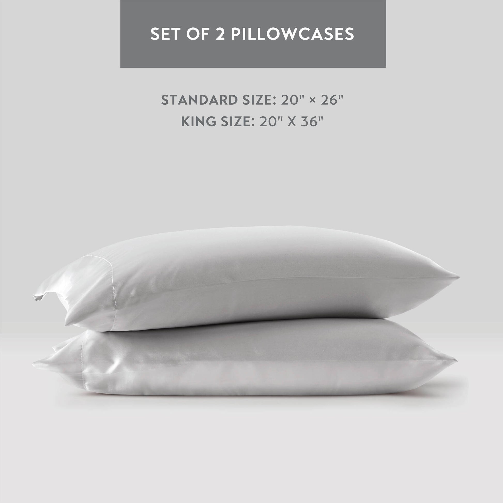 Madison Park Essentials Luxury 2 PC Pillowcases