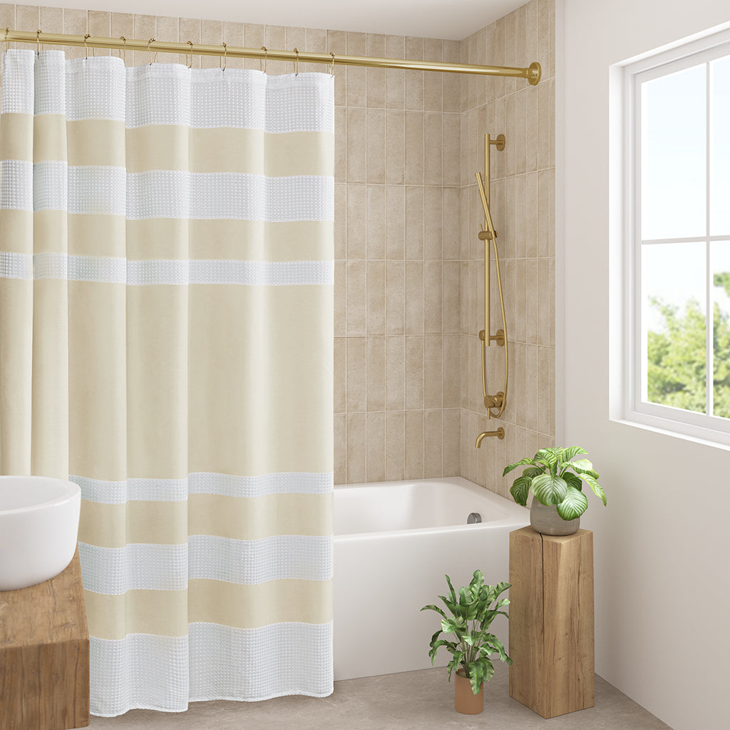 Madison Park Shower Curtain with 3M Treatment