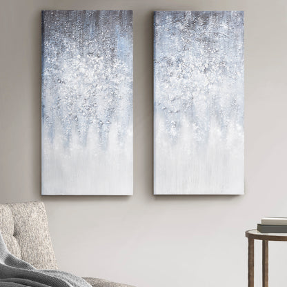 Madison Park Heavily Embellished 2-piece Canvas Wall Art Set