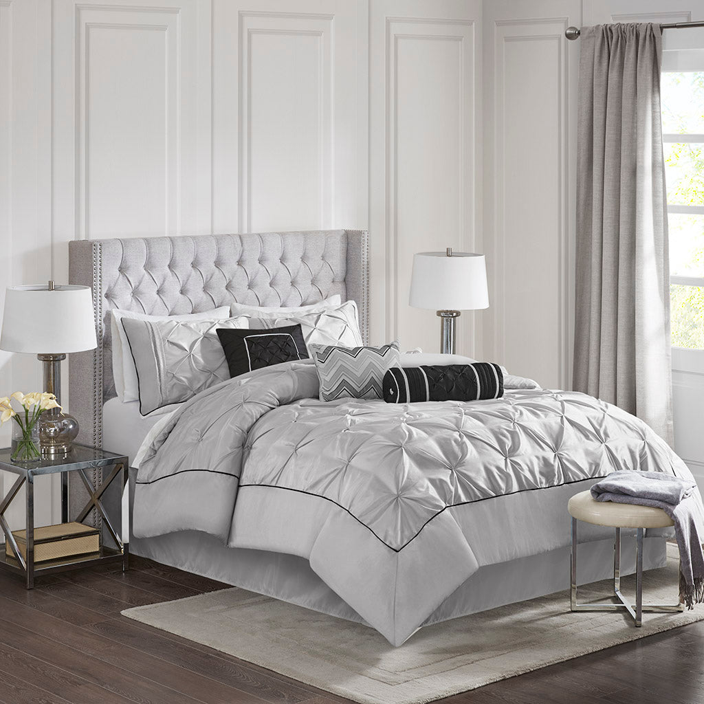 Madison Park 7 Piece Tufted Comforter Set