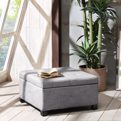 Madison Park Soft Close Storage Ottoman