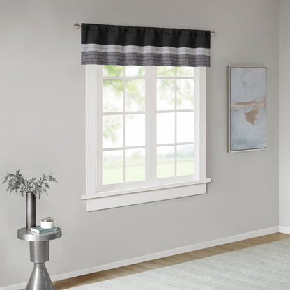 Madison Park Polyoni Pintuck Window Valance