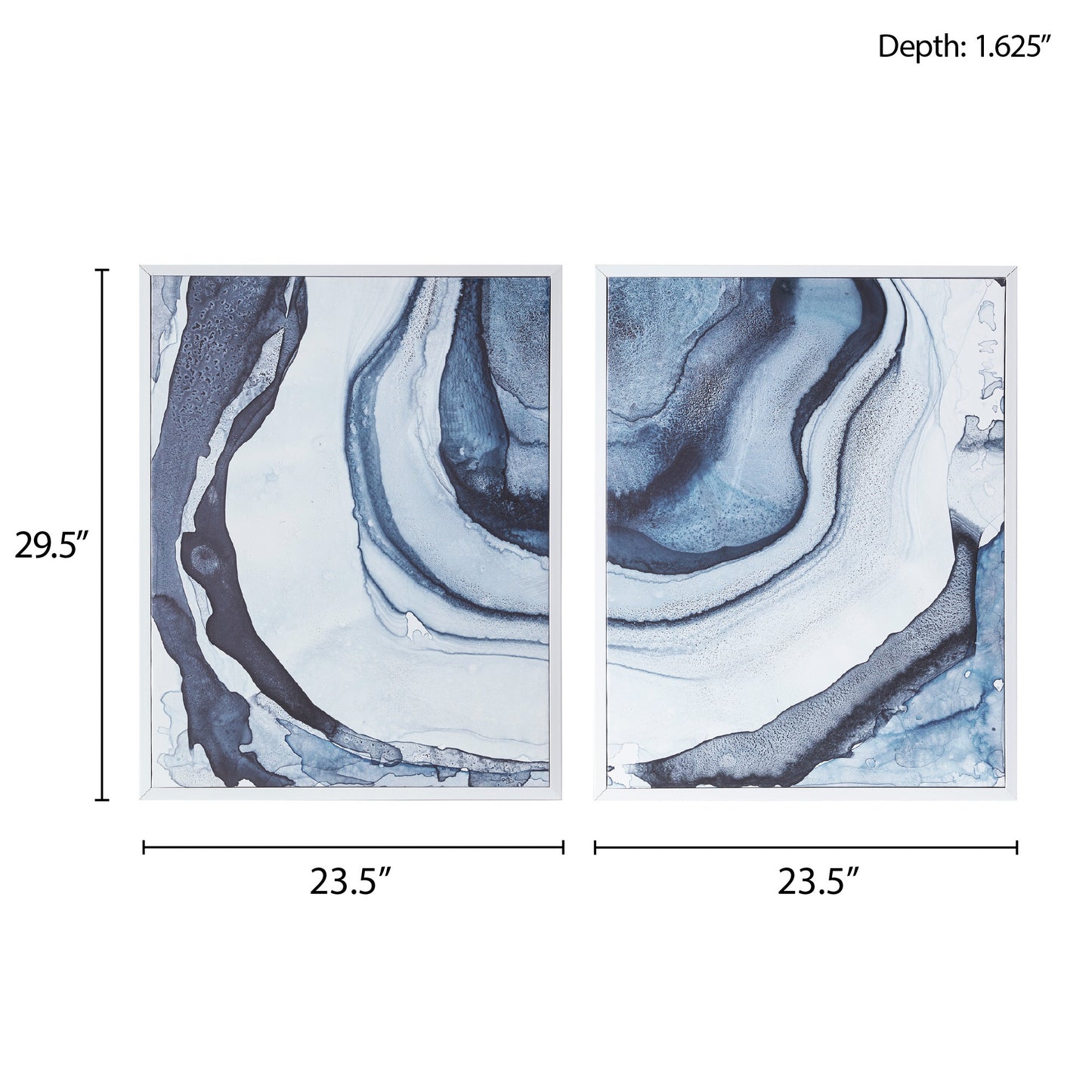 Madison Park Diptych 2-piece Framed Canvas Wall Art Set