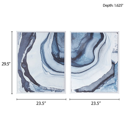 Madison Park Diptych 2-piece Framed Canvas Wall Art Set