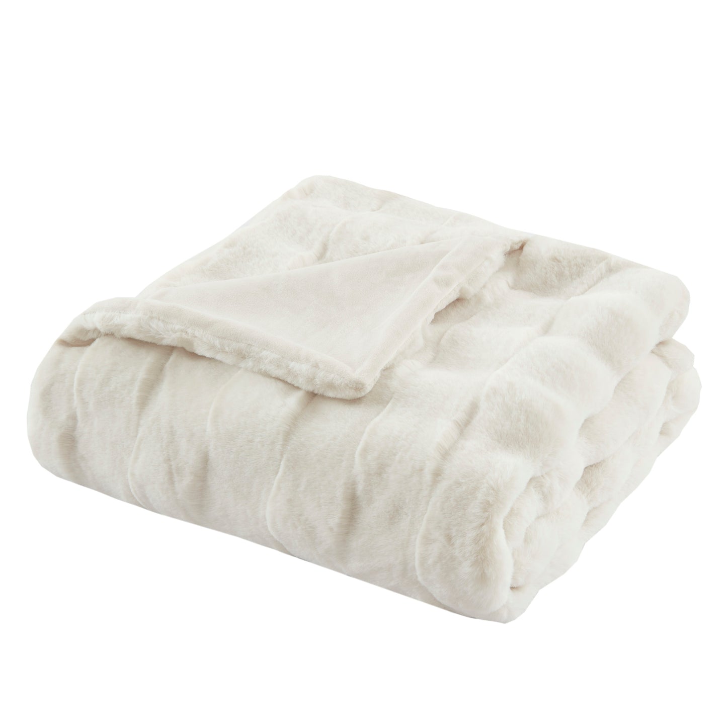 Madison Park Faux Fur Throw
