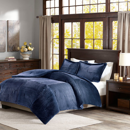 Madison Park Plush Down Alternative Comforter Set