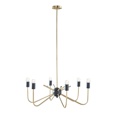 Hampton Hill 6-Light Metal Chandelier
