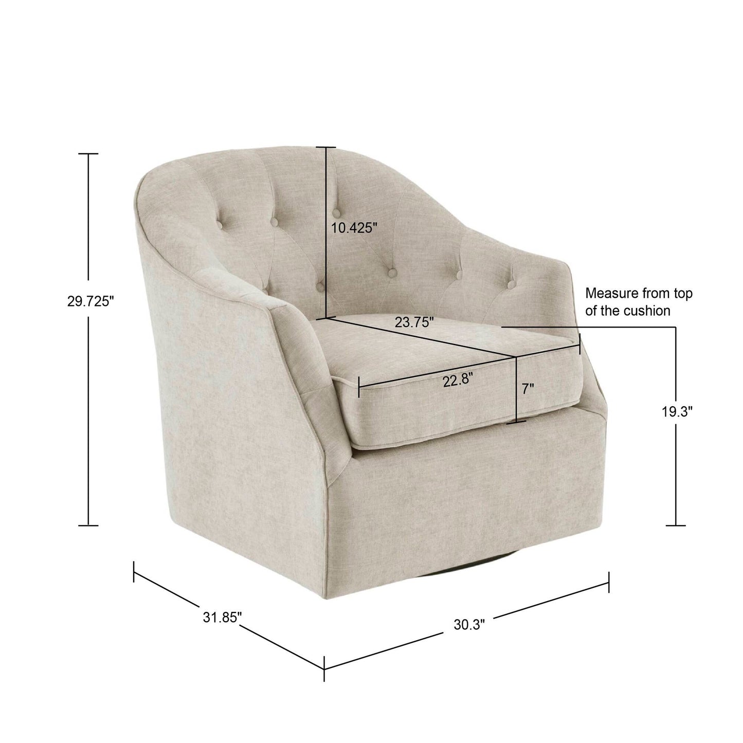Madison Park Swivel