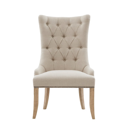 Madison Park Button Tufted Captain Accent Chair