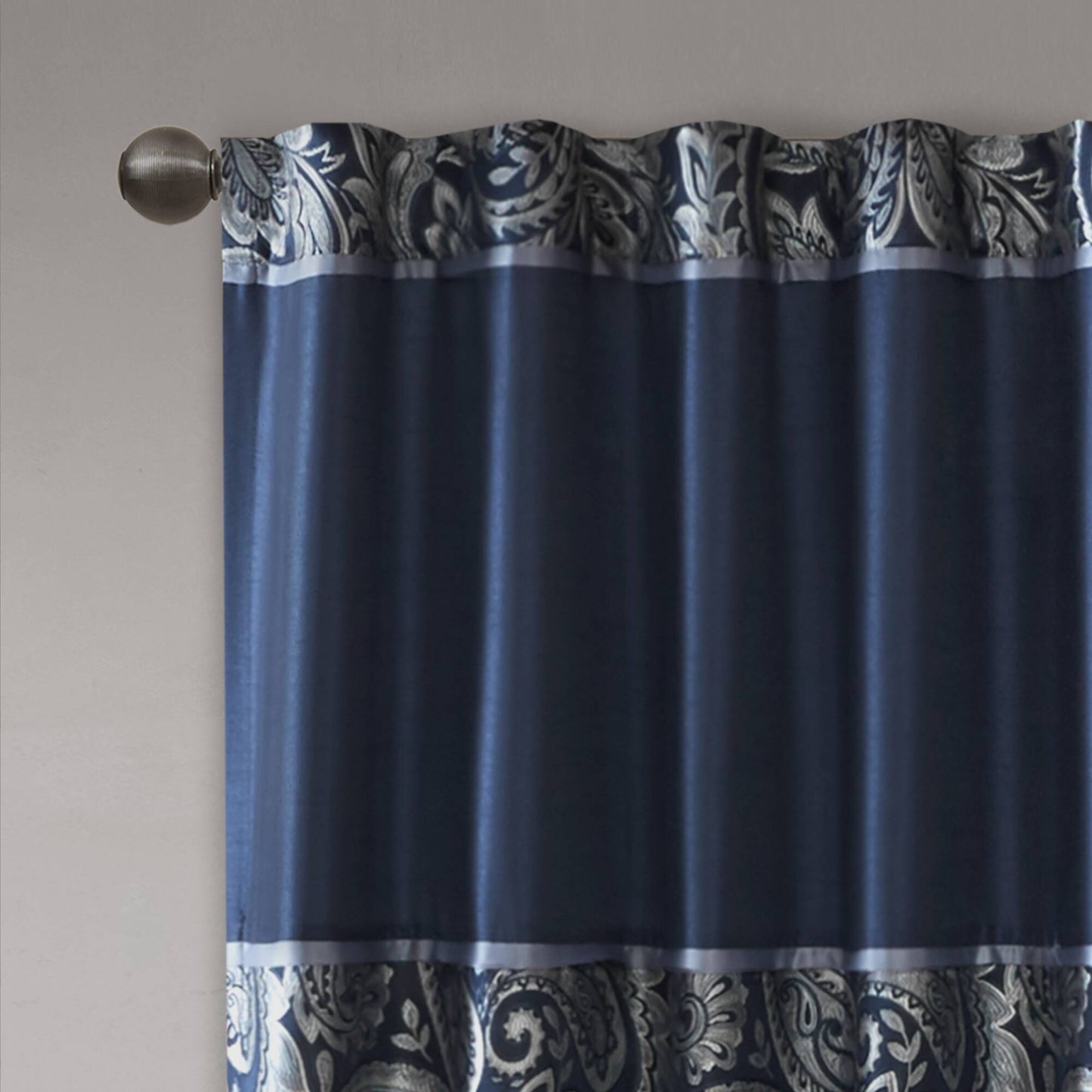 Madison Park Jacquard Curtain Panel Pair